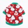 Snowman's sweatshirt, size L, red (DS 38, Osh 34, OG 48 cm)