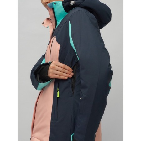Ski suit, size 44, turquoise color-4