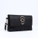 Bag-clate on magnet, long belt, black color