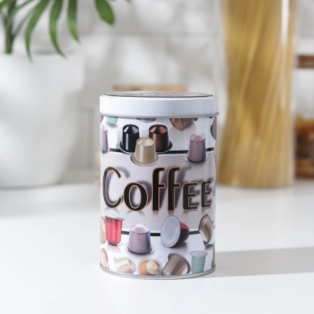 Bank for bulk products Coffee, 13 × 9 × 9 cm