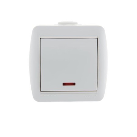Switch Lezard 710-0200-111 NATA, OP, 10A, 1 key, color white
