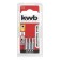 Bit KWB Industry, Hex4, steel TQ60, 25 mm, 3 pcs