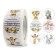 Stick Paper "kids animals" d = 2.5 cm 500 pcs in a roll 3x6.5x6.5 cm