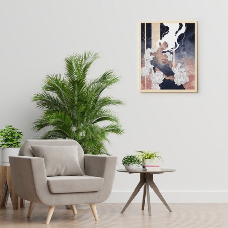 Picture on the numbers "Inner Harmony", 40 × 50 cm, 15 colors-2