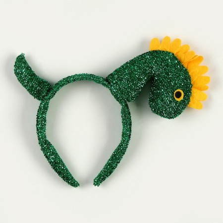 Carnival rim "dragon", green color-4
