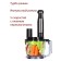 Pioneer HB135s, submersible blender, 1000W, 1.25/800 ml, black color
