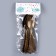 Tablespoons plastic, in a set 6 pcs., Color gold