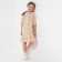 Dress for girls minku color light-beige, height 98 cm