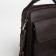 Male bag over the shoulder, Textura, 2 external pockets, brown color