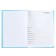 The diary is half -dantered for 4 years A5, 192 sheets, the cover of the boumville, turquoise