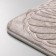 Bathroom mat “Sea bottom”, 50 × 70 cm, gray color