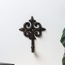 Decorative metal hooks 