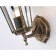 Street wall lamp Ambrella Garden St2012, E27, Color Gold, Black, Transparent