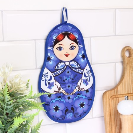 Group "Matryoshka", Gzhel, Souvenir, 29x20 cm-1