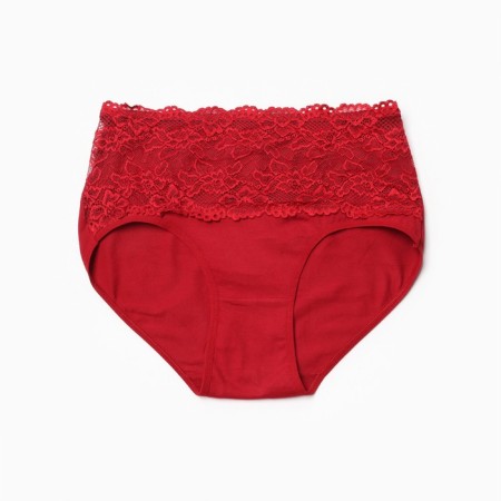 Women's cowards, red color, size 54-56