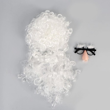 New Year's carnival set "Grandfather Frost", (beard+ glasses), for the New Year
