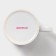 Homeleon mug ceramic shade "vigor", 350 ml, white color