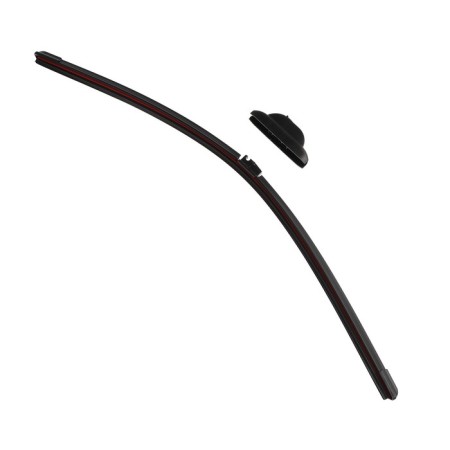 Cartage wiper brush 24/600 mm, frameless, double canvas