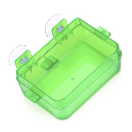 NomoyPet feeder for a terrarium on suction cups, 10 x 4 x 7.5 cm, green-3