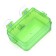NomoyPet feeder for a terrarium on suction cups, 10 x 4 x 7.5 cm, green