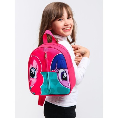 Baby backpack, on a zipper, 23 cm x 10 cm x 27 cm "Pinky Pai and Sparkle", My Little Pony-3