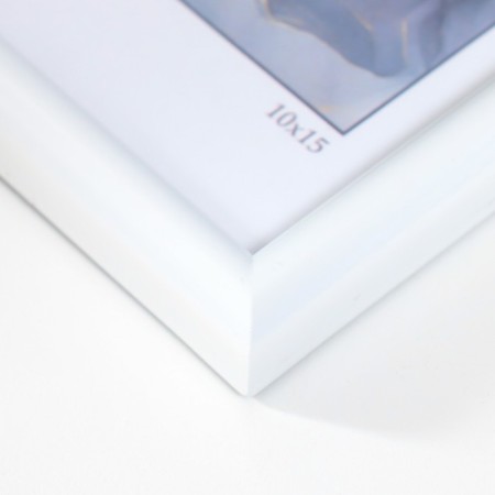 Photo frame plastic "Rainbow" 10x15 cm, white-2