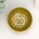 Singing bowl metal "yellow" with a resonator d = 8 cm