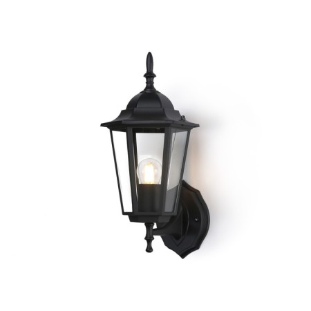 Street wall lamp Ambrella Garden St2010, E27, Black color, transparent