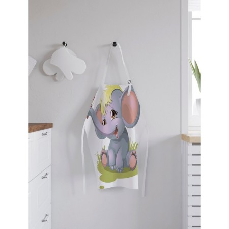 Apron with photo print, size 65x65x28 cm-1
