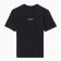 Female T-shirt, black color, ONE SIZE (42-46)