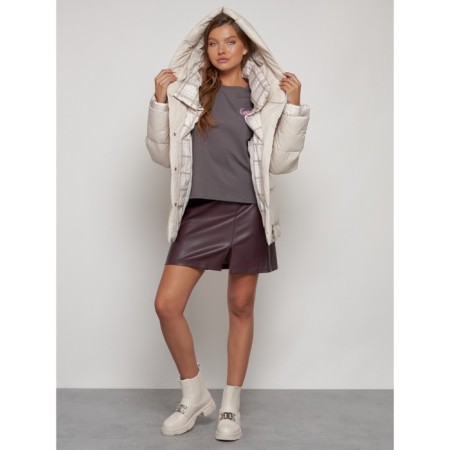Winter jacket, size 46, beige color-22