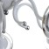Emma chandelier 5he27 40w is white 51x51x25cm Bayerlux