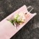 Package-cone for flowers, "love", pink, 14x40 cm