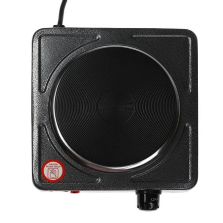Electric tile Sakura PE-01GP, 1000 watts, 1 burner, gray-1