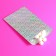 Gift holographic package with sticky tape, "kaleidoscope", 10x14+2 cm
