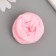 Kapron for flowers single-color "pale pink" 50 cm