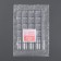 Organizer for decor, 24 cells, 18 × 12 × 2.4 cm, the color is transparent