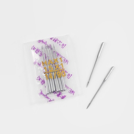 Needles for household sewing machines, No. 90/14, 10 pcs-1