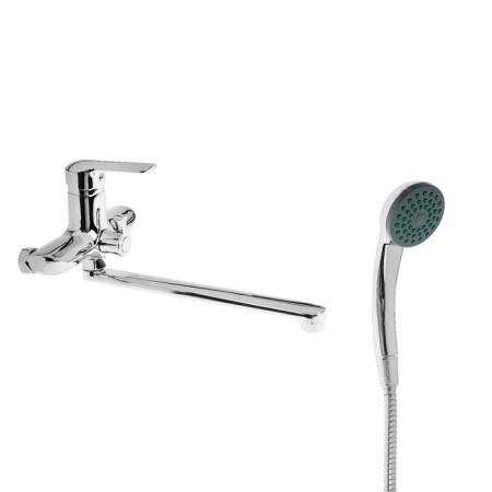 Accoona A7168 bath mixer, single -leaf, pour 300 mm, silumin, chrome