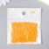 Glass beads 6/0 "carrot" 15 g