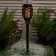 Sunny battleship lamp. "Start", "Maori" 7.5x49.5 cm, IP44, 12 LED, EFF. fire, t/white