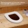 Silent toilet seat, 38 × 44 cm, standard, polystyrene foam