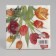 Paper Nev Line Fresco Tulips, 2 layers, 33*33 cm, 20 pcs.