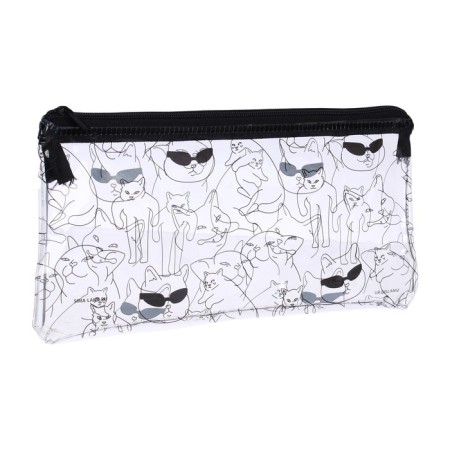 Penal soft, 1 compartment, 95 x 205 mm, flat, PVC, calligrata "steep"-1