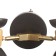 Bra "Kandy" 2he27 40W Black 35x12x22cm