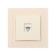 Single one -sewing Tot Matte Glass, hidden, glass, beige telephone