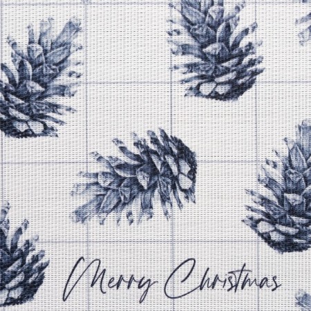 New Year's napkin on the Christmas table 40x29 cm-2