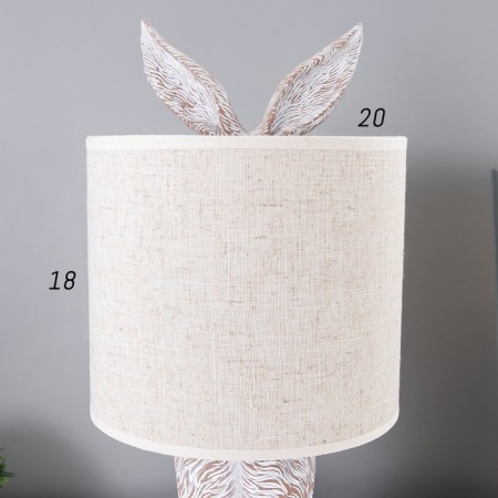 Bunny table lamp E27 40W white 20x20x43.5 cm Risalux-5