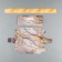 Box for sweets, confectionery packaging, 5 cells, "stone", 5 x 21 x 3.3 cm