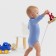 Bodi-waterolazka children's minku, dusty blue color, height 74-80 cm